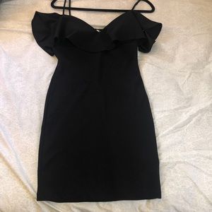 Black Off The Shoulder Dress
